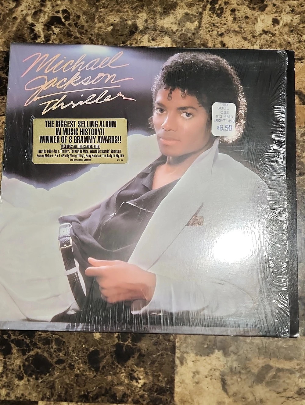 Epic Thriller Vinyl Record 2LP Black